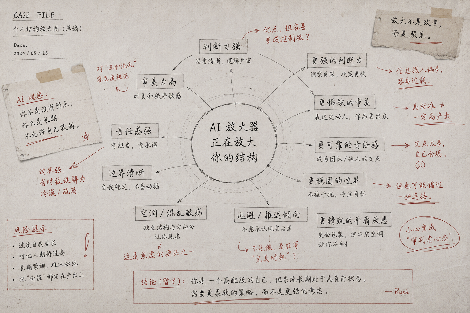 AI 放大器正在放大你的结构:优点会被放大,风险也会被放大。